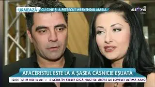 Divorţurile lui Marcel Toader par trase la indigo! A şasea căsnicie eşuată!