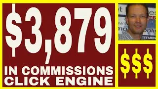 Обзор Click Engine &mdash; 3879 долларов комиссионных &mdash; БЕСПЛАТНАЯ готовая система.