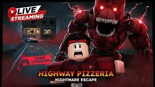 Highway Pizzeria FULL GAMEPLAY 😨 | Roblox Horror #Liveplay