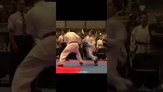 Best throw in wkf Karate kumite 😱🤯 #karate #kumite #wkf #viral #martialarts #mma