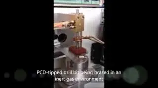 Gerling PCD Brazing Machine model GLHD