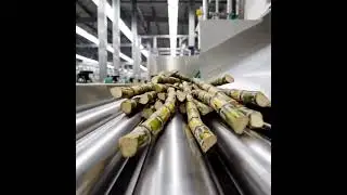 How Sugarcane Becomes Crystal Sugar Inside a Giant Factory