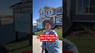 New Build Home Tour Starting At $665,000 Outside Of Calgary, Alberta!