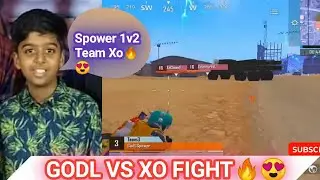 🔥Godl Spower 1v2 XO In Tournament Match | Godl vs Xo 4v2 Fight🔥 | @Upthurst Esports Pov