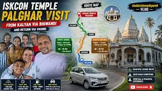 ISKCON Mini Vrindavan Dham, Wada Palghar | Peaceful Spiritual Retreat 🌿🛕