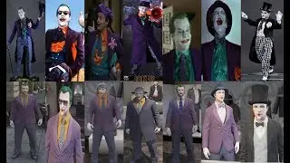 GTA V Online / 7 Outfits of Jack Nicholson The Joker 1989 / 7 Atuendos del Guasón 1989/