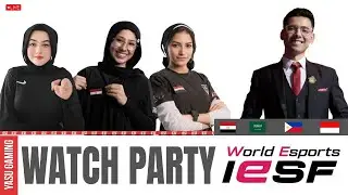 [AR] IESF Women's 2024 Watchparty - مشاهدة جماعية لكأس العالم للمنتخبات للسيدات