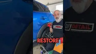 How to restore and protect car plastic