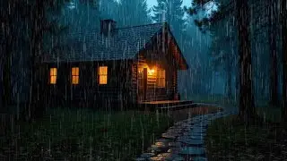 Calming Rain Sounds All Night | Deep Sleep & Mental Relaxation