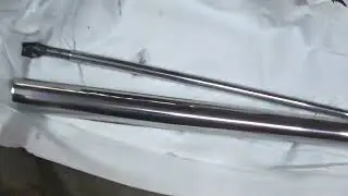 Cold bluing preparation of barrel + air cylinder of Air arms S410