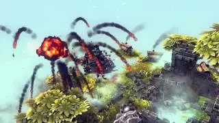 BESIEGE BEST CREATIONS: THE MAMMOTH TANK! | Besiege Alpha Gameplay