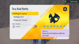 How to find and unlock 7-Star Tera Raids in Pok&eacute;mon Scarlet and Violet | Charizard Raid Locations