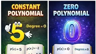 Constant Polynomial vs Zero Polynomial 😱 | Class 9 Maths | Chapter 2