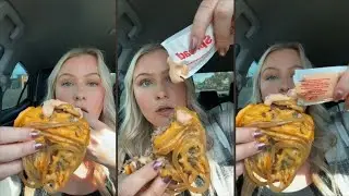 In-N-Out Burger whole grilled Onion 🧅wrapped❤️ | Asmr Eating Mukbang, Satisying, Asmr Sound King