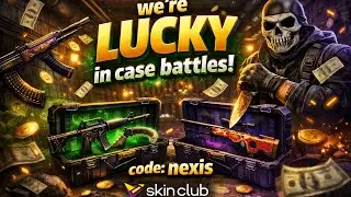 WE'RE LUCKY IN CASE BATTLES SKINCLUB 2026 CODE