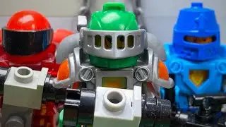 Lego Space Knights Part 1 - Stop Motion