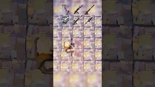 Самое масштабное испытание на урон от падения 😳 #fortnite