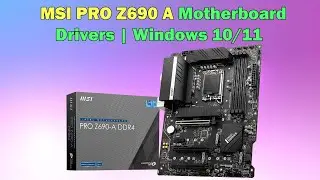MSI PRO Z690-A | Загрузите и установите ВСЕ драйверы (Wi-Fi, Bluetooth, LAN, аудио, чипсет) Windo...