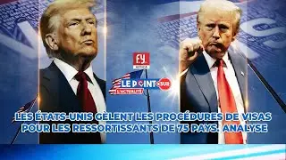 LES ÉTATS-UNIS GÈLENT LES PROCÉDURES DE VISAS POUR LES RESSORTISSANTS DE 75 PAYS. ANALYSE