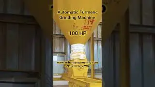 AUTOMATIC TURMERIC GRINDING MACHINE,TURMERIC POWDER MAKING MACHINE,HALDI GRINDER,HALDI POWDER