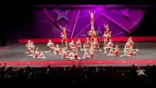 Gold Star Cheer and Dance AG S3 Eclipse - Future Cheer Bournemouth 2015