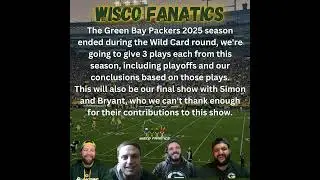 Packers 2025 Season Ends, THANK YOU SIMON AND BRYANT