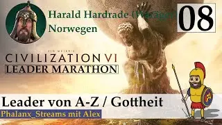 CIVILIZATION 6: Leader Marathon (08) - Harald Hardrade (War&auml;ger) / Norwegen (Deutsch/Gottheit)
