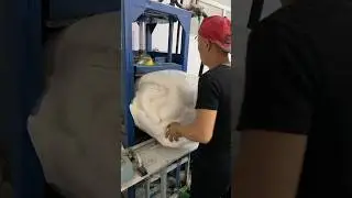 How is the quilt compressed?
