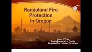 Rangeland Fire Protection in Oregon
