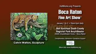 Boca Raton Fine Art Show - January 1 & 2 - Burt Aaronson South County Regional Park Amphitheater