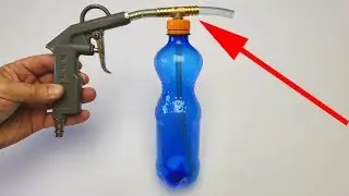 How to Make BIG Air Paint Spray Gun DIY