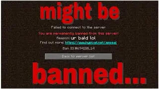 So I Might Be Getting Banned From Hypixel...