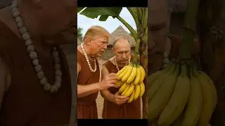 Banana Justice: Modi vs Trump & Putin #funny #funnyshorts #trump #modi