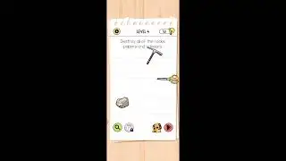 🧠 Brain Test All-Star Level 4 &ndash; Destroy All the Rocks, Papers & Scissors ✂️🪨 | Full Walkthrough