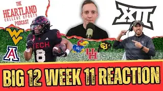 Реакция на 11-ю неделю Big 12: Возвращения и хаос в чемпионате! | Обзор студенческого футбола (ИС...