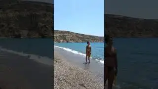 Best Resorts and Beach Walk -  Greek Beaches #shorts