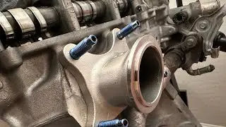 K20c Trac Tuff Water pump delete kit 2022 Civic K swap build #civic #turbo