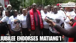 Jubilee Party endorses Fred Matiang&rsquo;i for 2027 Presidential Race