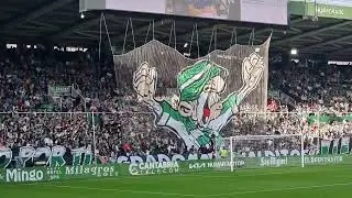 ESPECTACULAR TIFO DE LA GRADONA DE LOS MALDITOS DEL RACING DE SANTANDER