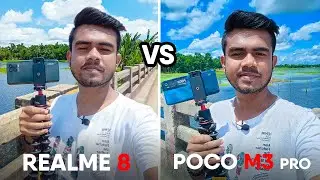 POCO M3 Pro VS Realme 8 CAMERA TEST 😱 64MP vs 48 MP!