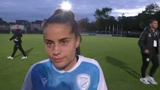 Caroline Jorge apr&egrave;s Racing Union - Riga FC Women le 02.08.2025