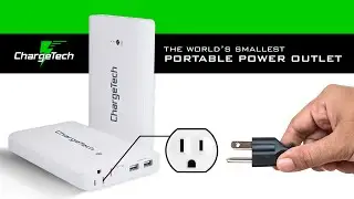 Portable Power Supply - World's Smallest Battery with AC 110V Wall Outlet