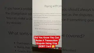 Korzystając z karty debetowej Barclays Visa❓️👆 Możesz zgłosić sp&oacute;r transakcyjny z powodu wadliwyc...