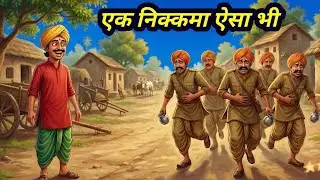 वैद्य जी का जादुई  चूर्ण और भागता हुआ दुश्मन। एक दवा दो निशाने गधा और दुश्मन। हिंदी लोककथा। 