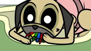 Pug Caught Eating CRAYONS&hellip; And LOVING It?!