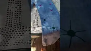 #Vorher #blue #nachher #true:  #Metamorp-hose einer #Bluejeans #38grad #trockenheit #Linde #Zitrone