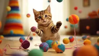 Pisicute jucause | Kitten playing 🐱🧡