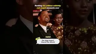 Ranking the craziest moments of celebrities in the history of red carpets #usa #funny #celebrity