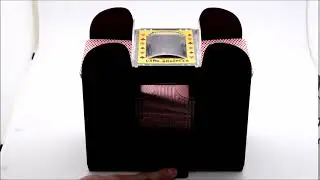 Automatic Playing Card 6-deck Shuffler Operation