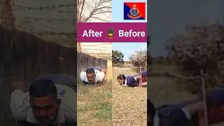 Before & After 8 Years Journey 💂&zwj;♀️OSAP 1ST BATTALION DHENKANAL #bracketashu #police #odishapolice